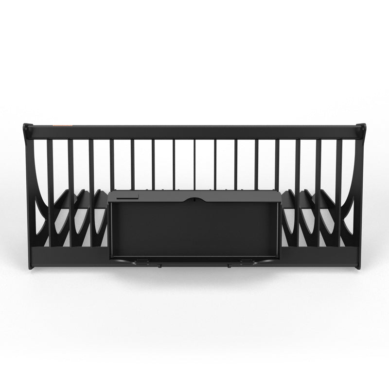 Virnig V20 Mini Skid Steer Skeleton Rock Bucket; manufacturer family image, configuration may differ