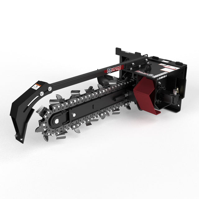 Virnig V20 Mini Skid Steer Trencher