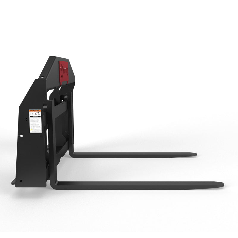 Virnig V30 Compact Tractor Rail Pallet Fork; manufacturer family image, configuration may differ