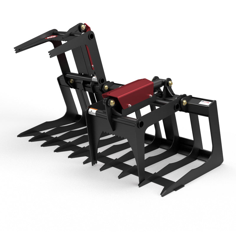Virnig V30 Compact Tractor Skeleton Grapple; manufacturer family image, configuration may differ