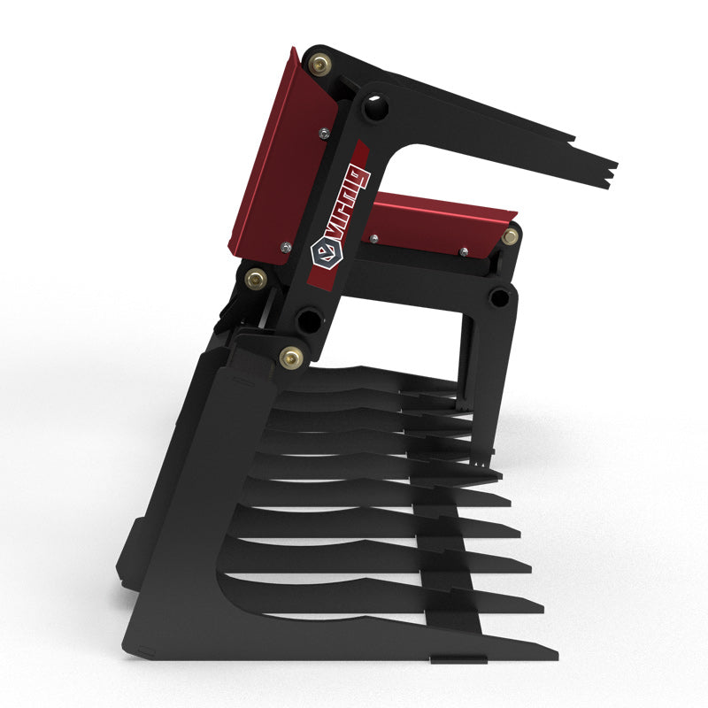 Virnig V30 Compact Tractor Skeleton Grapple; manufacturer family image, configuration may differ