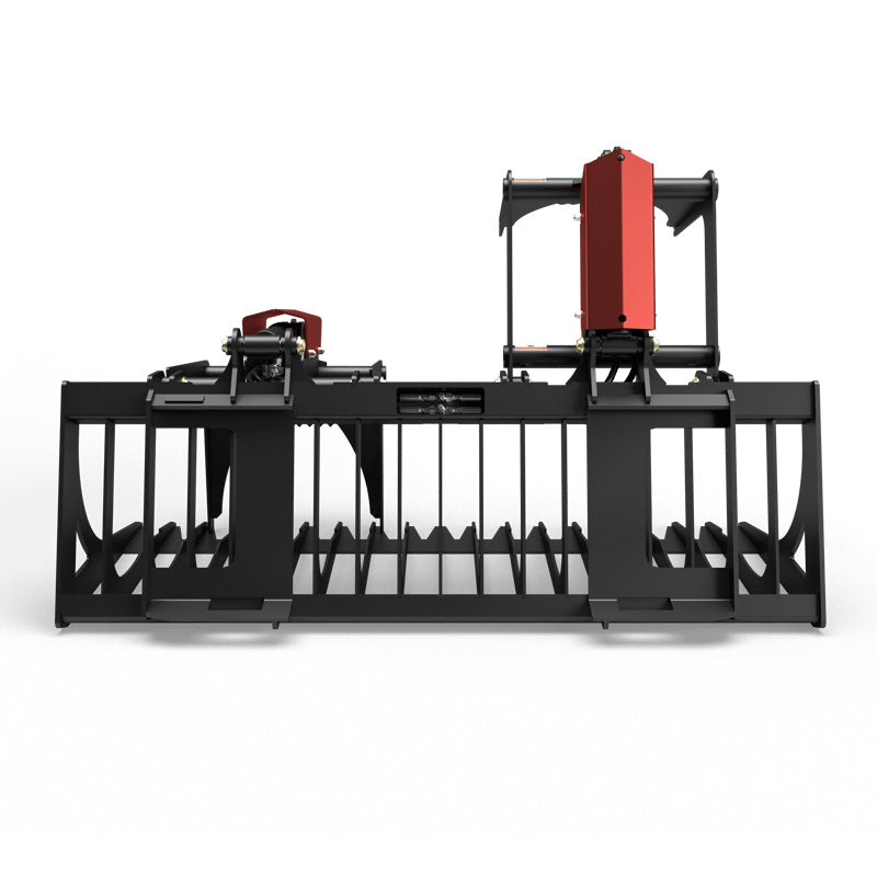 Virnig V30 Compact Tractor Skeleton Rock Grapple; manufacturer family image, configuration may differ