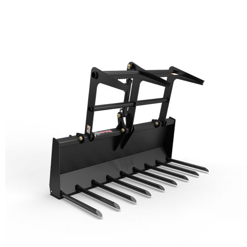 Virnig V30 Compact Tractor Utility Fork Grapple; manufacturer family image, configuration may differ