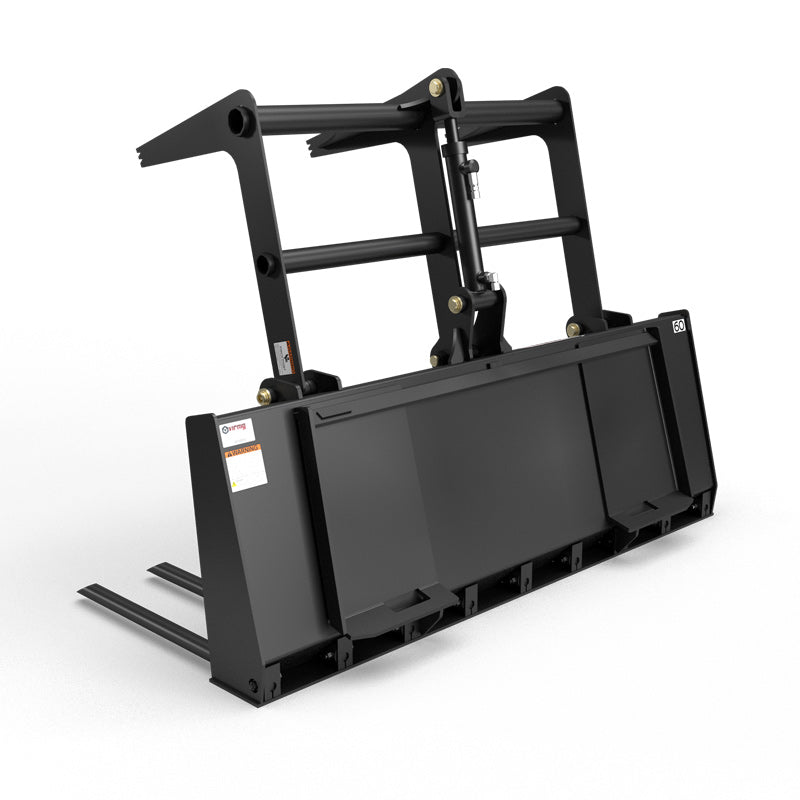 Virnig V30 Compact Tractor Utility Fork Grapple; manufacturer family image, configuration may differ