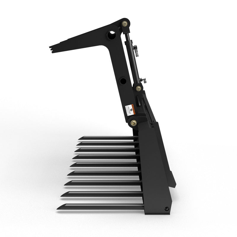 Virnig V30 Compact Tractor Utility Fork Grapple; manufacturer family image, configuration may differ