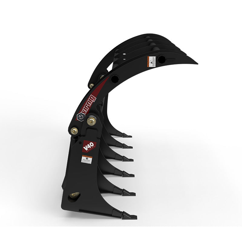 Virnig V40 Root Rake Grapple; manufacturer family image, configuration may differ