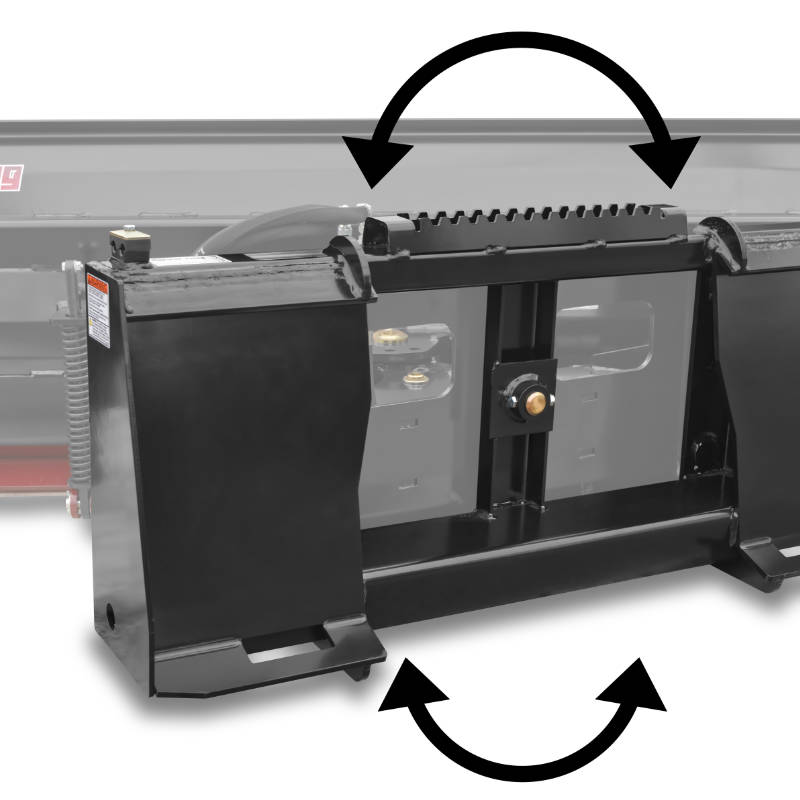 Virnig V40 Angle Snow Blade; manufacturer family image, configuration may differ