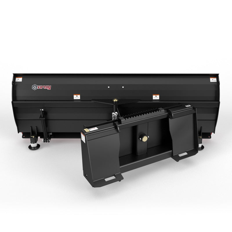Virnig V50 Angle Snow Blade; manufacturer family image, configuration may differ