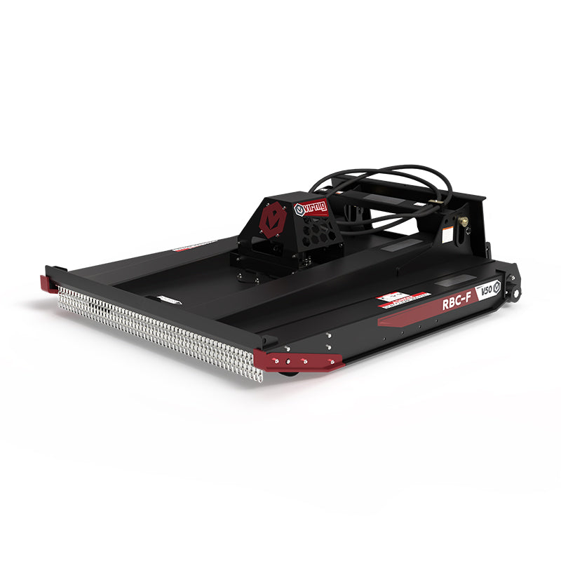 Virnig V50 Floating Deck Brush Cutter; manufacturer family image, configuration may differ