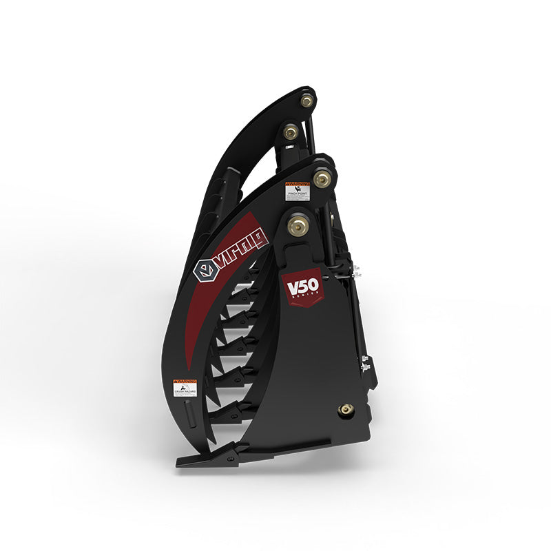 Virnig V50 Root Rake Grapple; manufacturer family image, configuration may differ