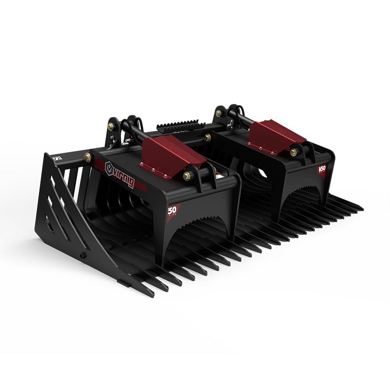 Virnig V50 Skeleton Rock Grapple; manufacturer family image, configuration may differ