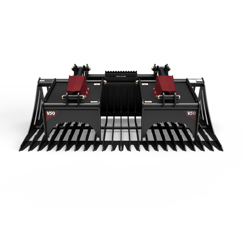 Virnig V50 Skeleton Rock Grapple; manufacturer family image, configuration may differ