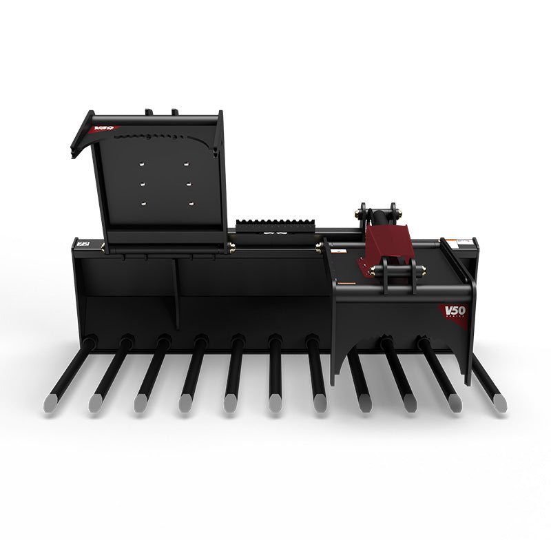 Virnig V50 Tine Fork Grapple; manufacturer family image, configuration may differ