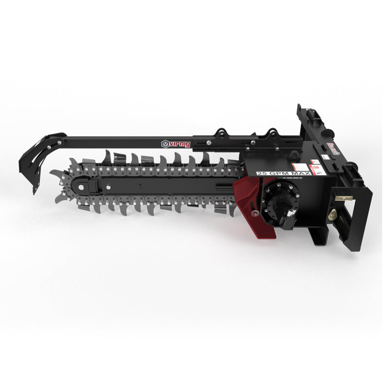 Virnig V50 Trencher; manufacturer family image, configuration may differ