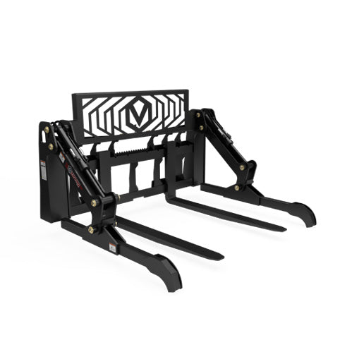 Virnig V60 Two-Cylinder Pipe & Mat Pallet Fork Grapple; manufacturer family image, configuration may differ