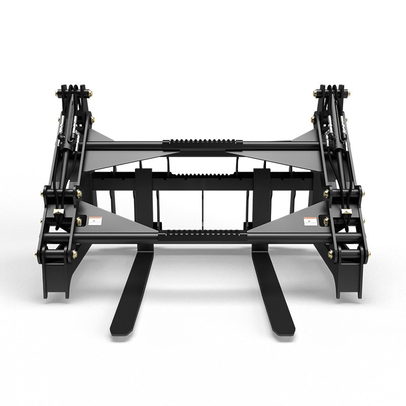 Virnig V60 Four-Cylinder Pipe Pallet Fork Grapple; manufacturer family image, configuration may differ