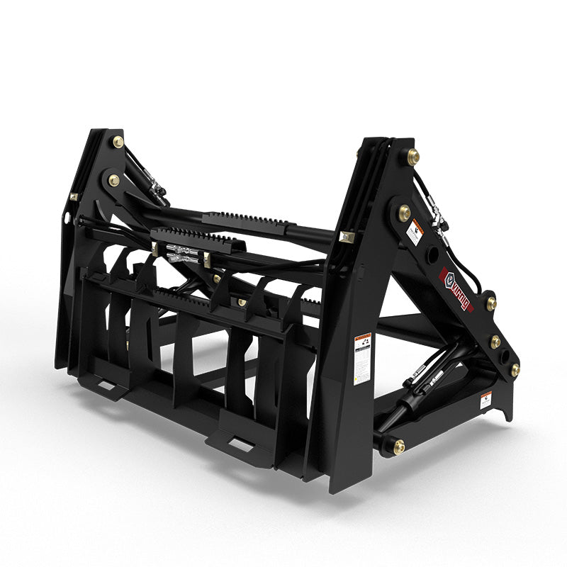 Virnig V60 Four-Cylinder Pipe Pallet Fork Grapple; manufacturer family image, configuration may differ