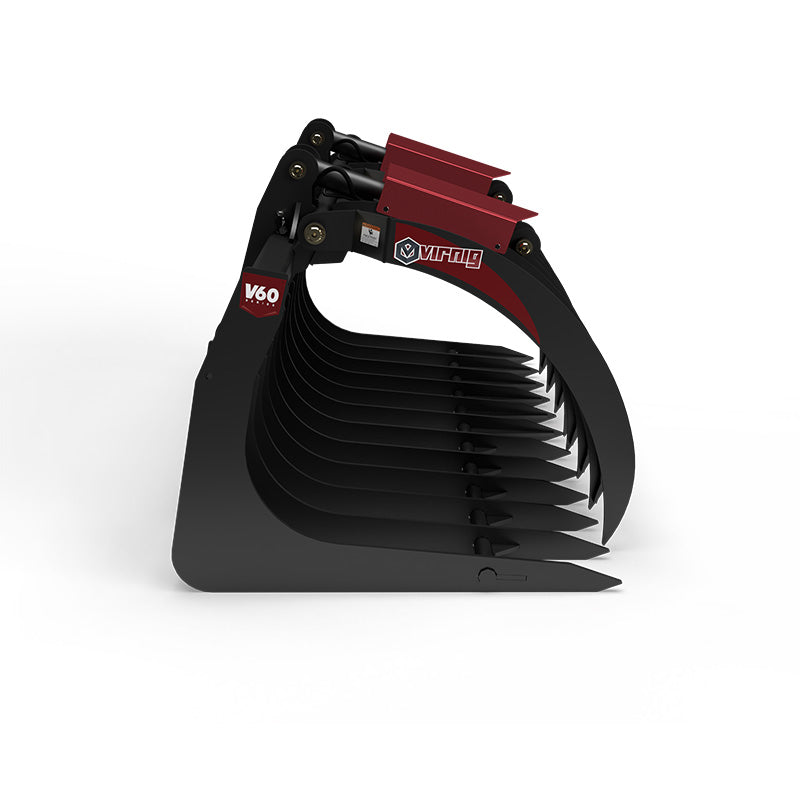 Virnig V60 Large Capacity Skeleton Grapple; manufacturer family image, configuration may differ
