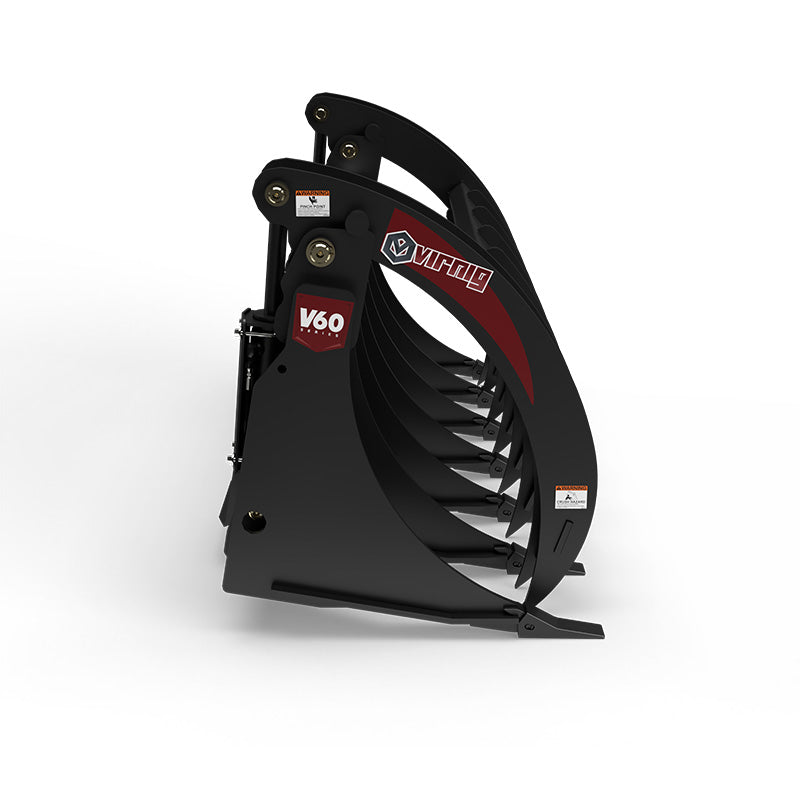 Virnig V60 Root Rake Grapple; manufacturer family image, configuration may differ