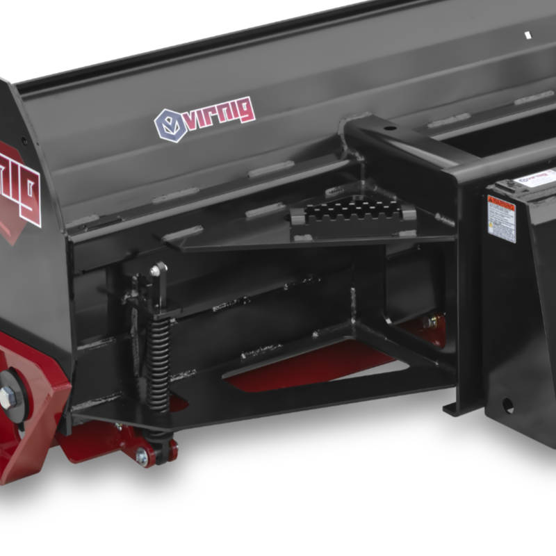 Virnig V60 Steel Edge Snow Pusher; manufacturer family image, configuration may differ