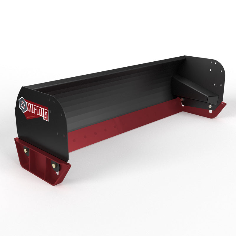 Virnig V60 Steel Edge Snow Pusher; manufacturer family image, configuration may differ