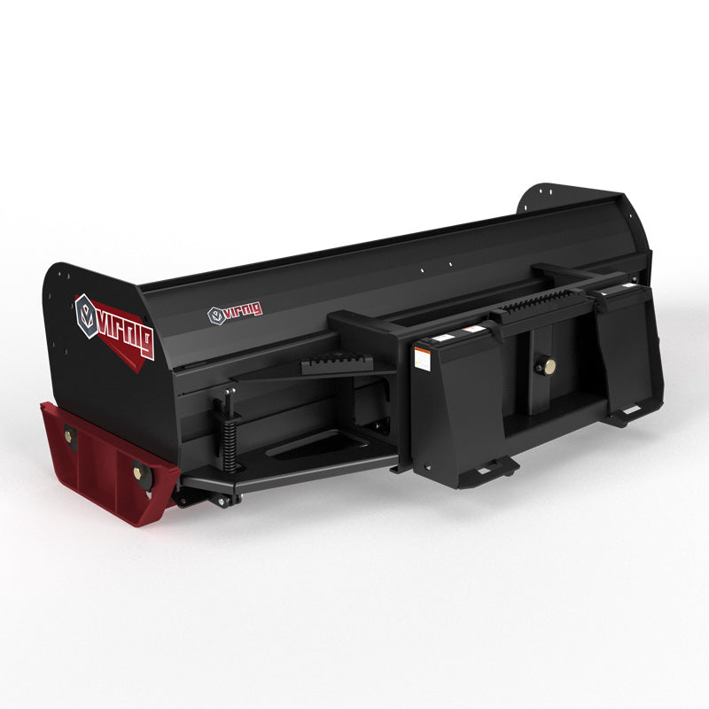 Virnig V60 Steel Edge Snow Pusher; manufacturer family image, configuration may differ