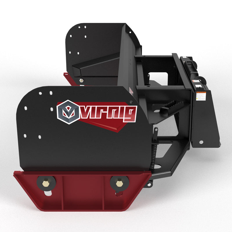 Virnig V60 Steel Edge Snow Pusher; manufacturer family image, configuration may differ