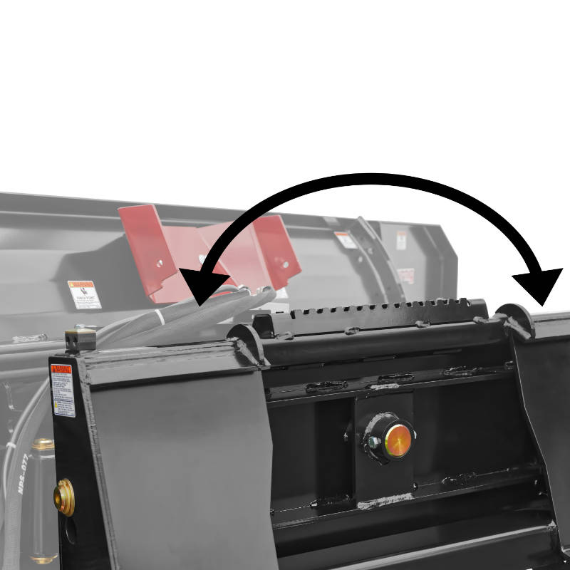 Virnig V60 Hydraulic Snow Blade/Pusher; manufacturer family image, configuration may differ
