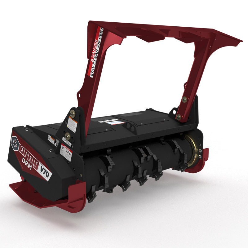 Virnig V70 Drum Mulcher; manufacturer family image, configuration may differ