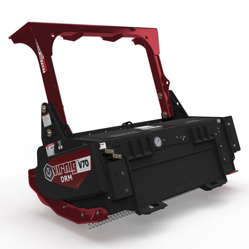 Virnig V70 Drum Mulcher; manufacturer family image, configuration may differ