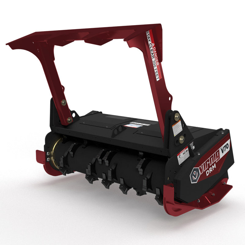 Virnig V70 Drum Mulcher; manufacturer family image, configuration may differ