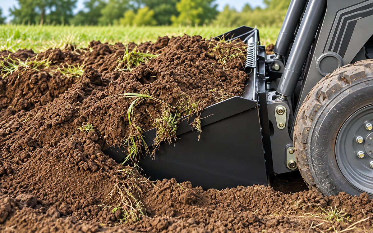 Virnig V60 Low Profile Dirt Bucket; manufacturer family image, configuration may differ