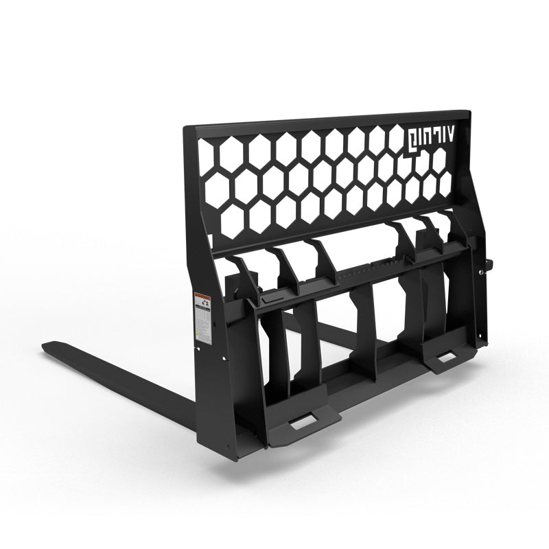 Virnig Wide Rail Pallet Fork: Hex-Guard; manufacturer family image, configuration may differ