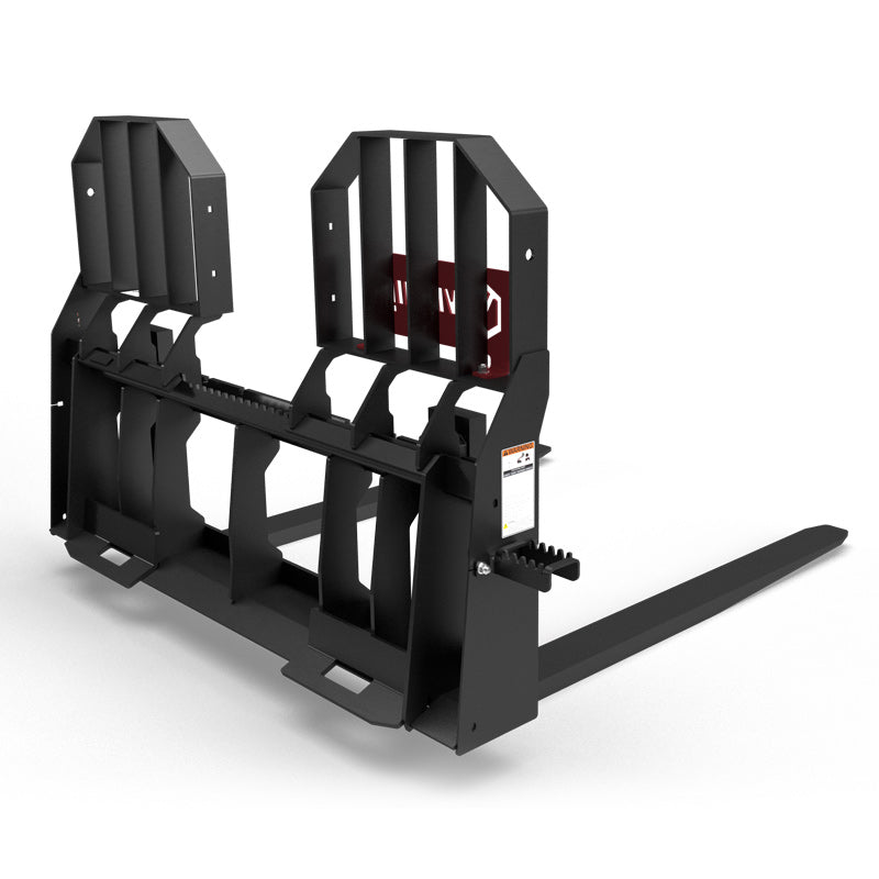Virnig Wide Rail Pallet Fork: Walk-Through; manufacturer family image, configuration may differ