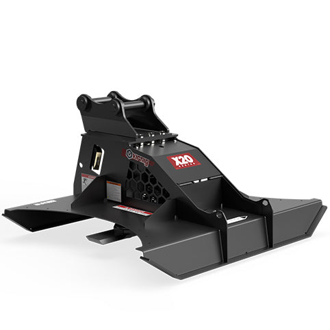 Virnig X20 Hyd Brake Mini Excavator Brush Cutter; manufacturer family image, configuration may differ