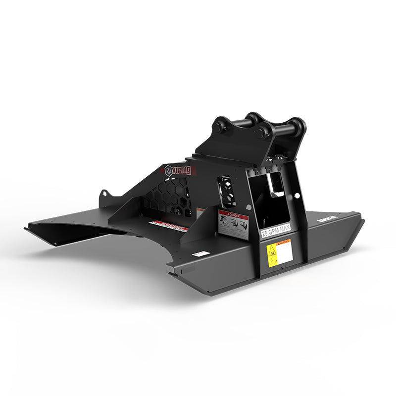 Virnig X20 Hyd Brake Mini Excavator Brush Cutter; manufacturer family image, configuration may differ