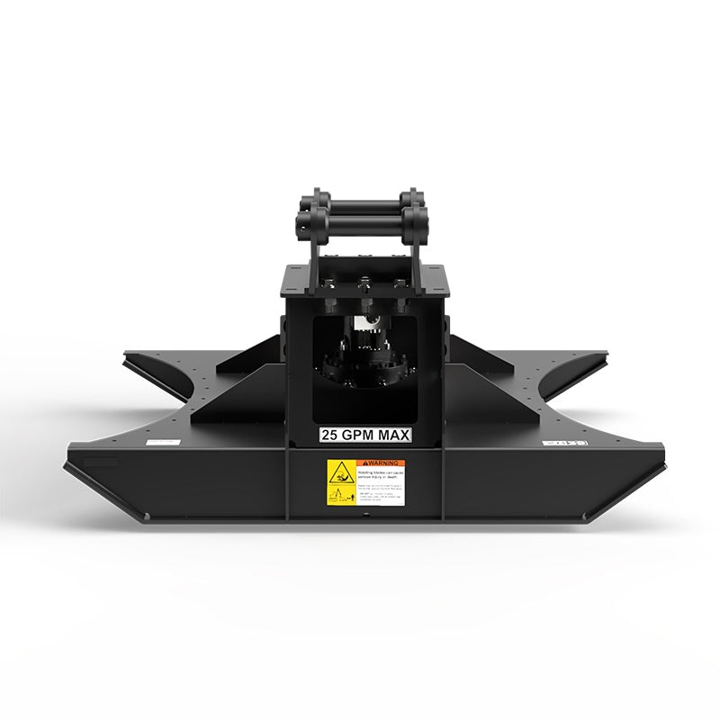 Virnig X20 Mini Excavator Brush Cutter; manufacturer family image, configuration may differ