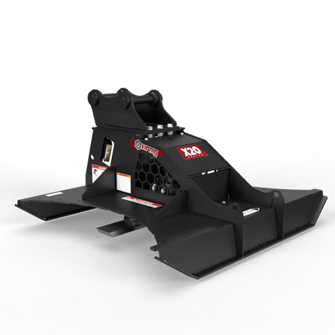 Virnig X20 Mini Excavator Brush Cutter; manufacturer family image, configuration may differ