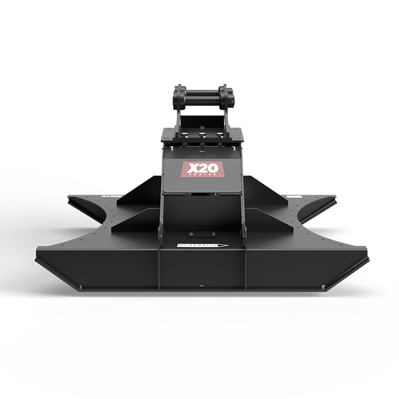 Virnig X20 Mini Excavator Brush Cutter; manufacturer family image, configuration may differ