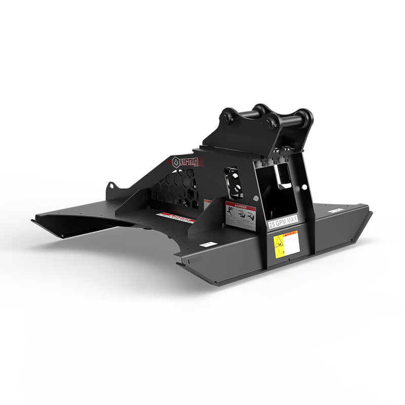 Virnig X20 Mini Excavator Brush Cutter; manufacturer family image, configuration may differ