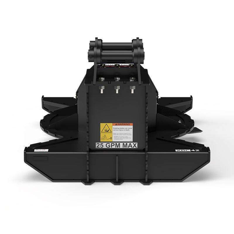 Virnig X30 Mini Excavator Brush Cutter; manufacturer family image, configuration may differ