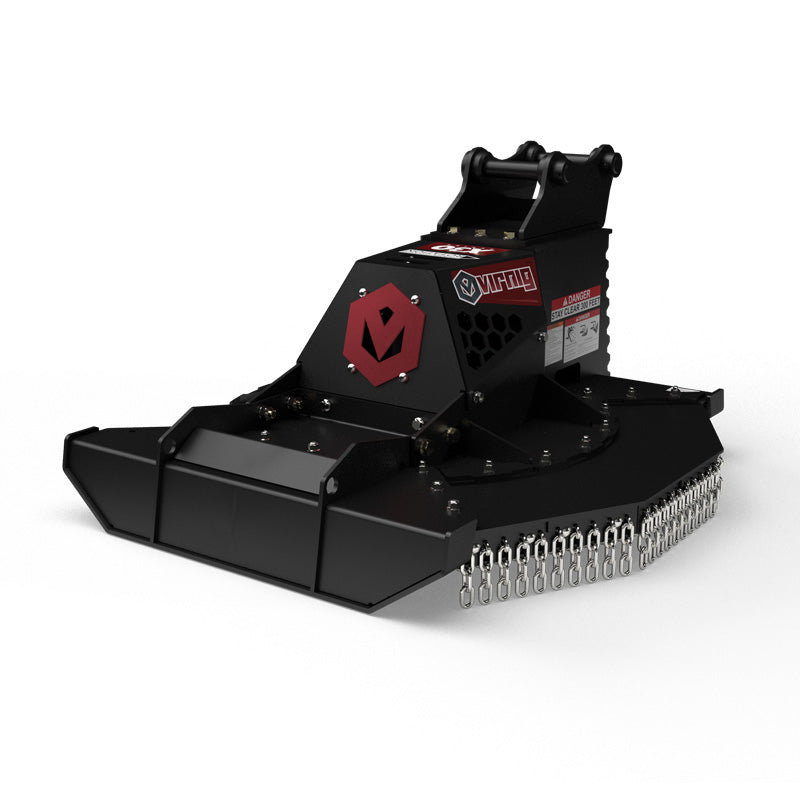 Virnig X30 Mini Excavator Brush Cutter; manufacturer family image, configuration may differ
