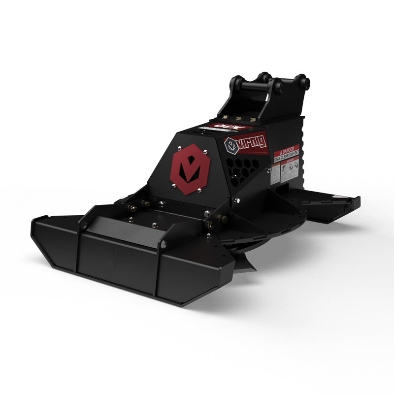 Virnig X30 Mini Excavator Brush Cutter; manufacturer family image, configuration may differ