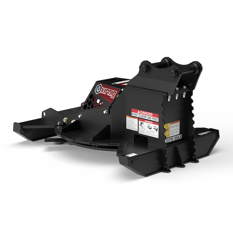 Virnig X30 Mini Excavator Brush Cutter; manufacturer family image, configuration may differ