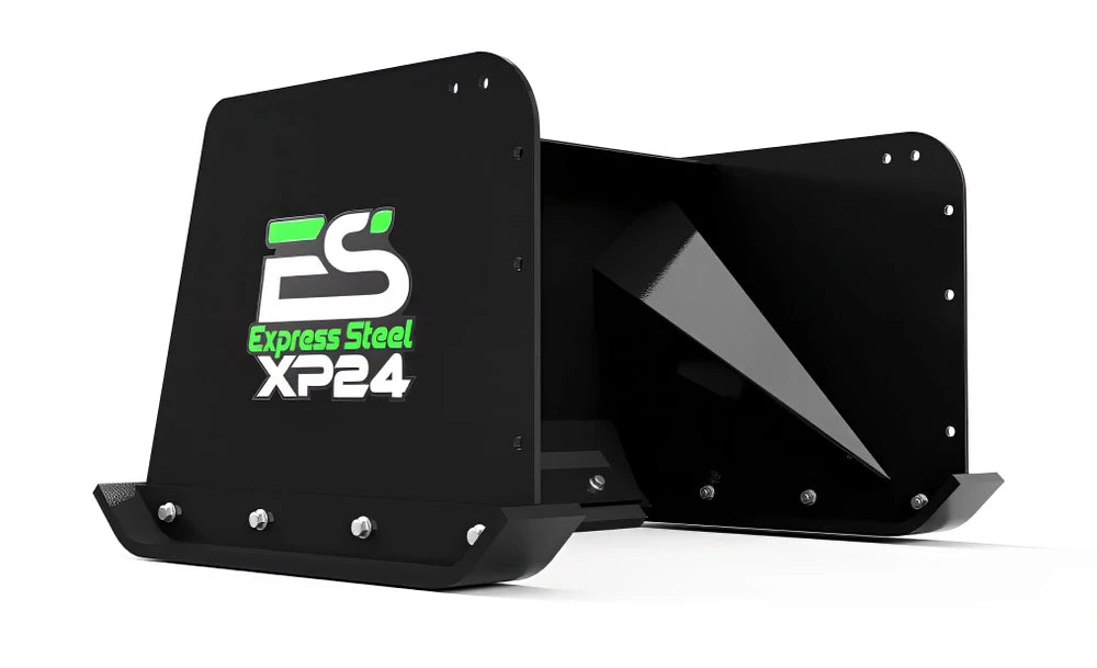 Express Steel XP24 Mini Skid Steer Snow Pusher - product view