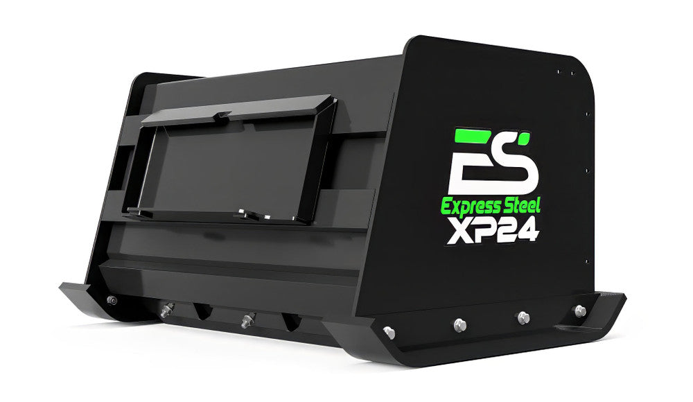 Express Steel XP24 Mini Skid Steer Snow Pusher - manufacturer view 3