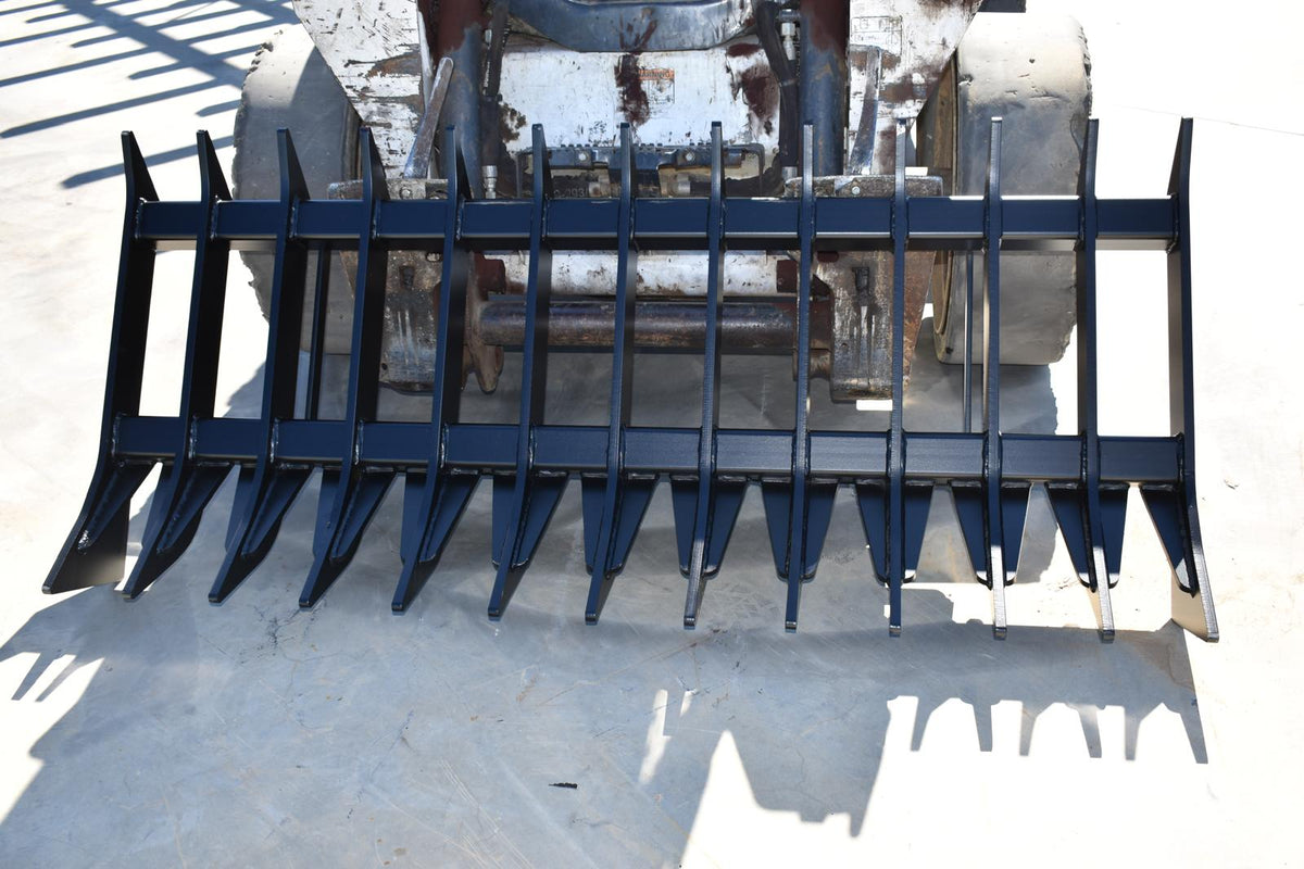 Loflin Fabrication Root Rake; illustrated width may vary