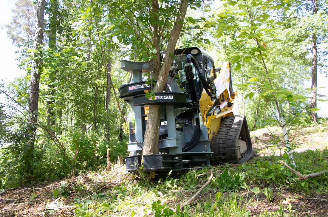 Baumalight ISH712G tree shear — baumalight ish712g tree shears in action