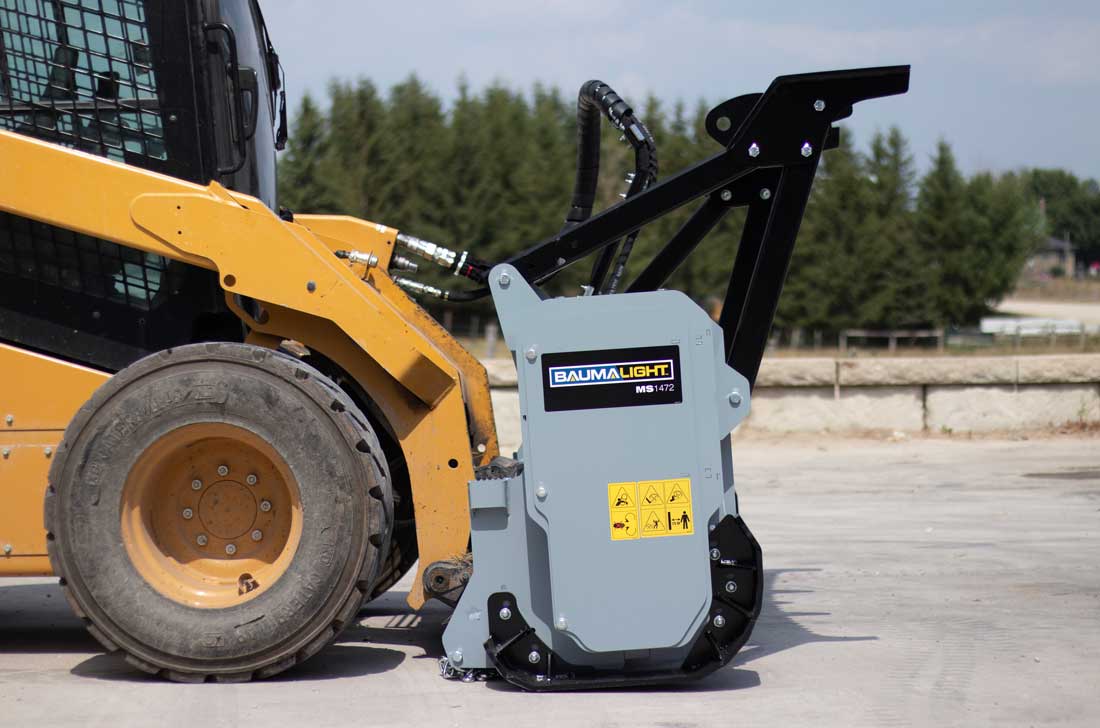 Baumalight MS1472 brush mulcher for skid steers