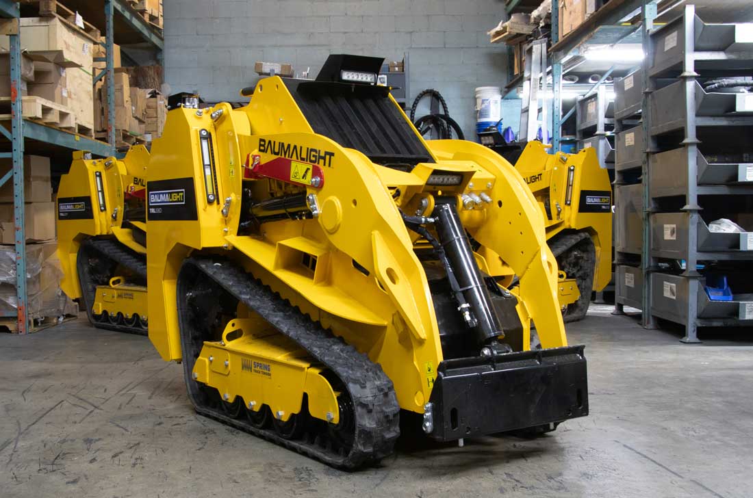 Baumalight Mini Skid Steer (Kubota Diesel 2-Speed) TRL536D